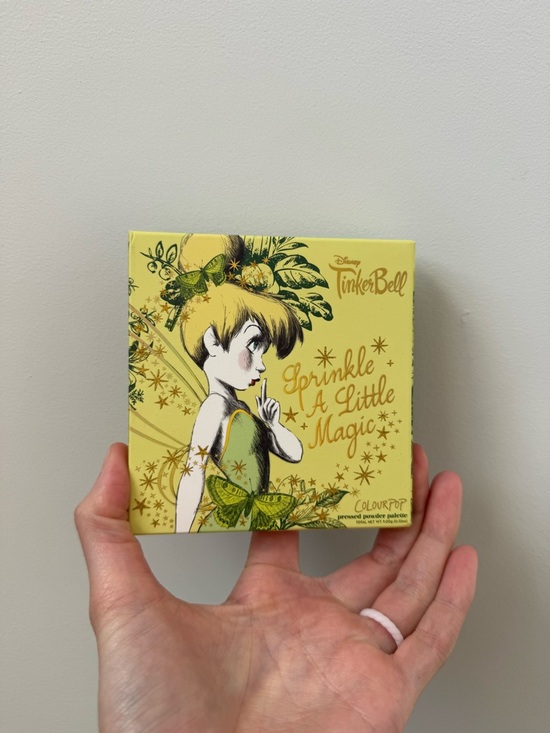 Colourpop Green Tinker Bell Eyeshadow Palette - Shimmer & Matte Greens - Picture 2 of 7